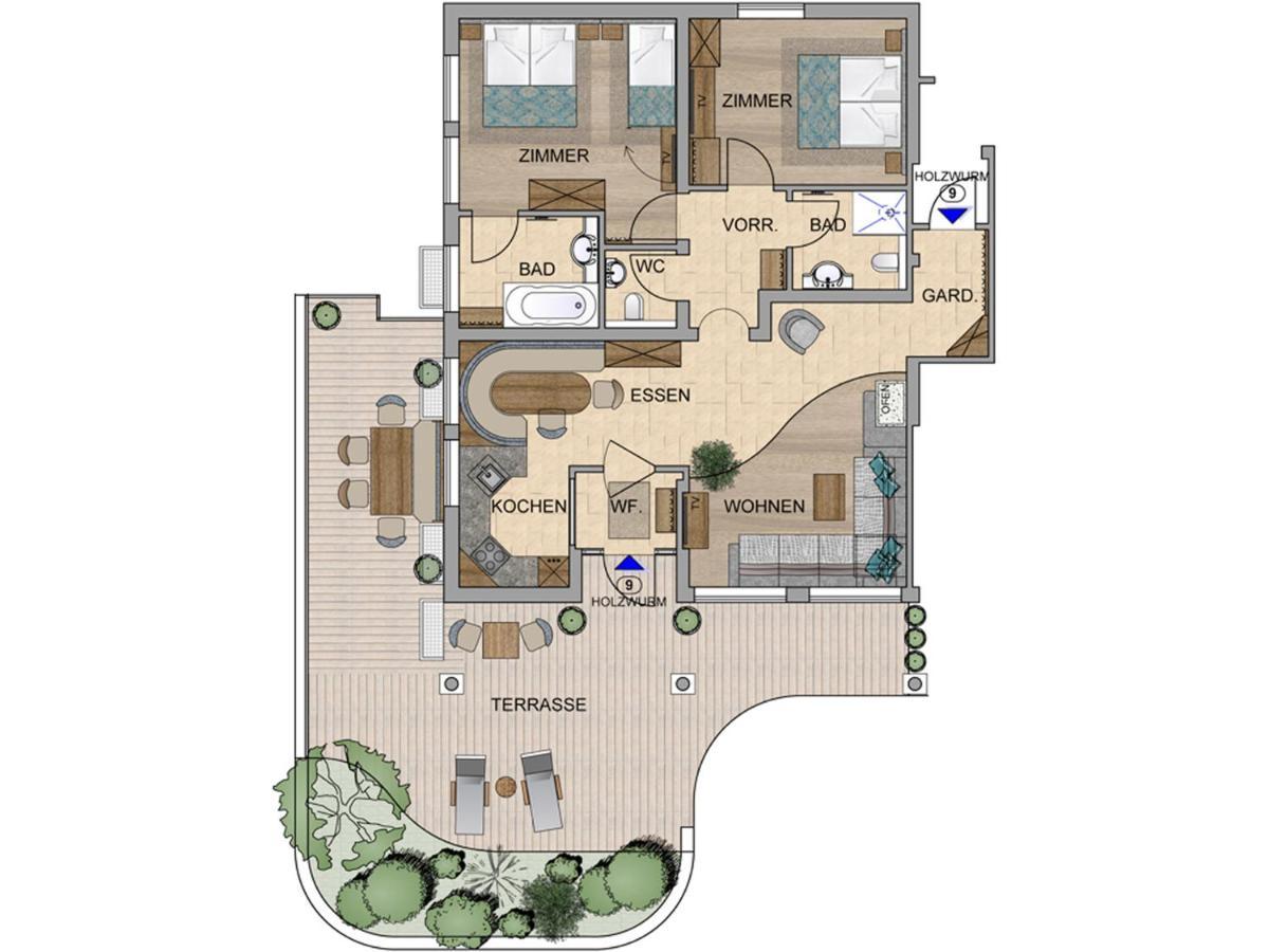 Appartements Schedererhaus Going am Wilden Kaiser エクステリア 写真